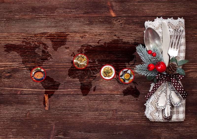 Natale: I piatti più popolari del mondo