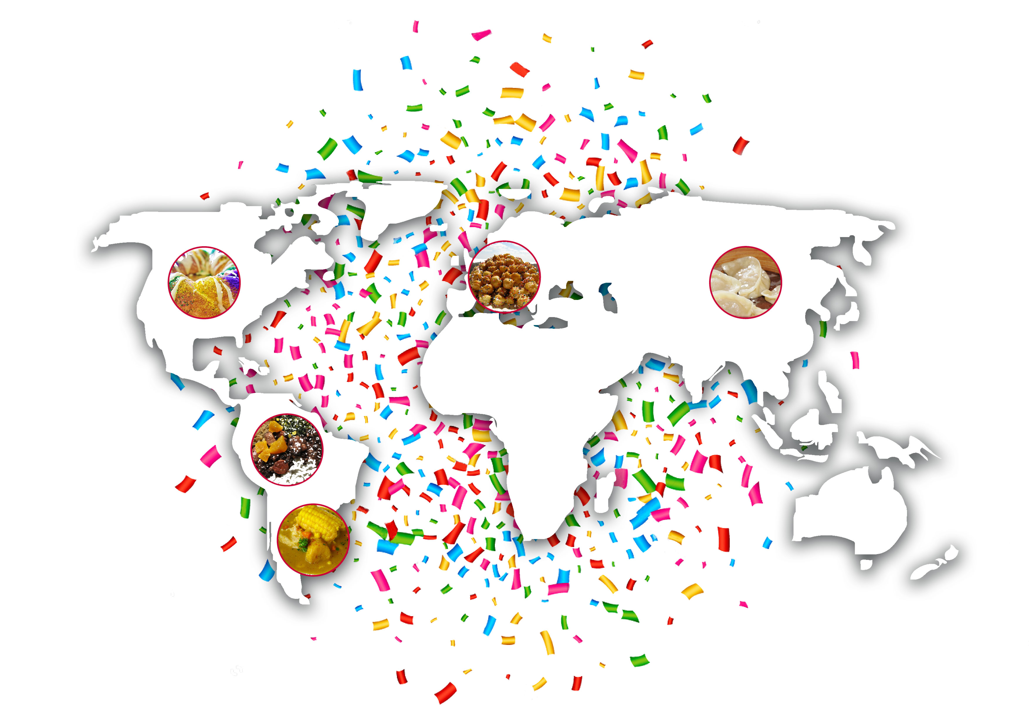 I piatti tipici del Carnevale nel mondo